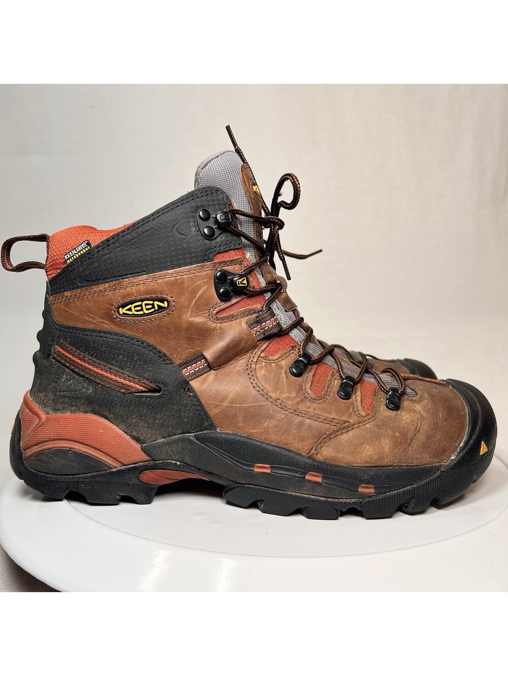 Keen Utility Pittsburgh 6" Soft Toe Work Boots Men's US Size 11.5 D EUC